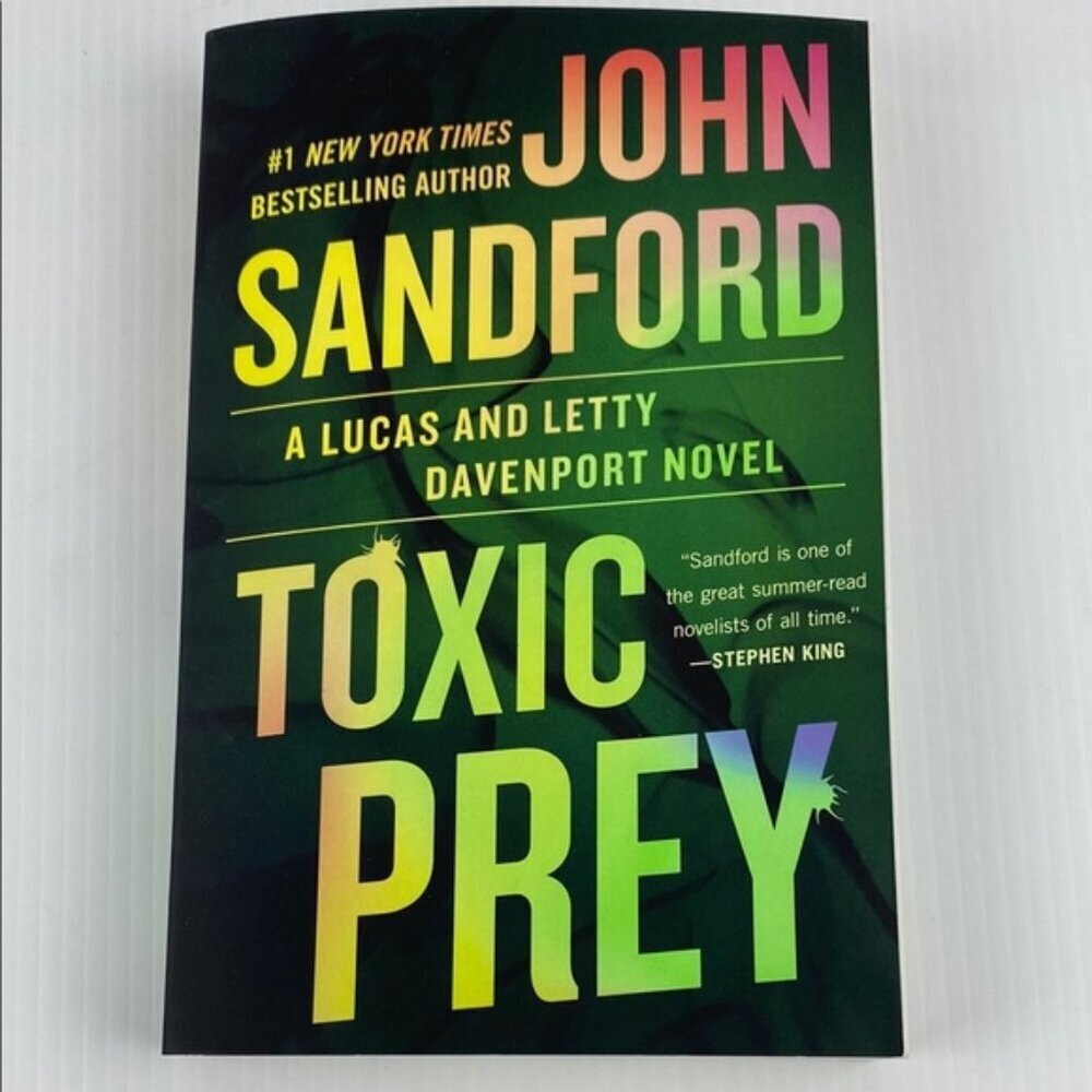 Toxic Prey Novel by John Sandford Paperback Book